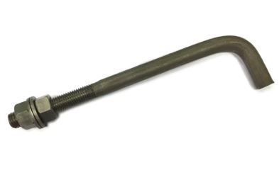 CARBON STEEL BENT ANCHOR ROD, CLASS 8.8, TYPE 90° M16 × 350 MM WITH NUT
