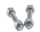 STUD BOLT HEAVY HEXAGONAL NUTS GALVANIZED A193 GR. B7/A194 5/8"X140MM