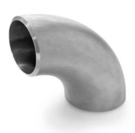 ACIER INOXYDABLE — COUDE À SOUDER (BUTT-WELD) LONG RAYON 90°, SCH 10S, MATIÈRE : 1.4301 (AISI 304), NORM EN 10253-4